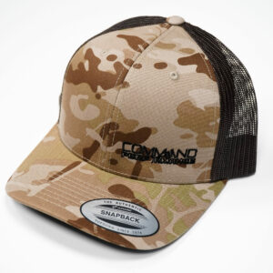 Command Performance Trucker Hat - Retro Multicam